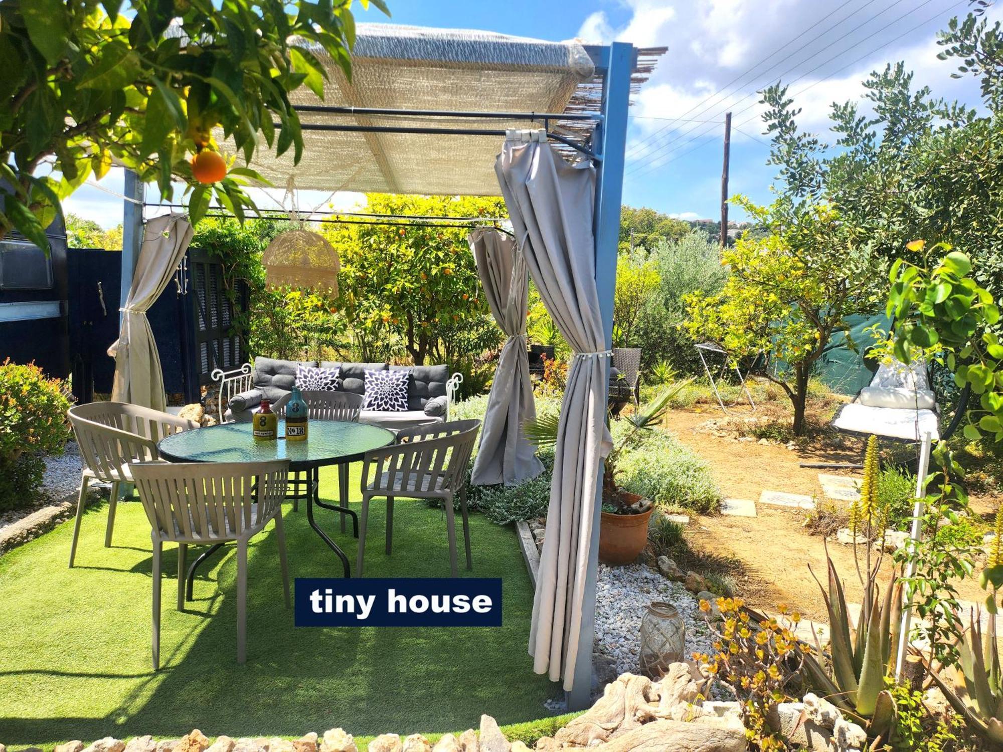 בית נופש Dream Tiny House Or Luxus Tent With Pool חאניה