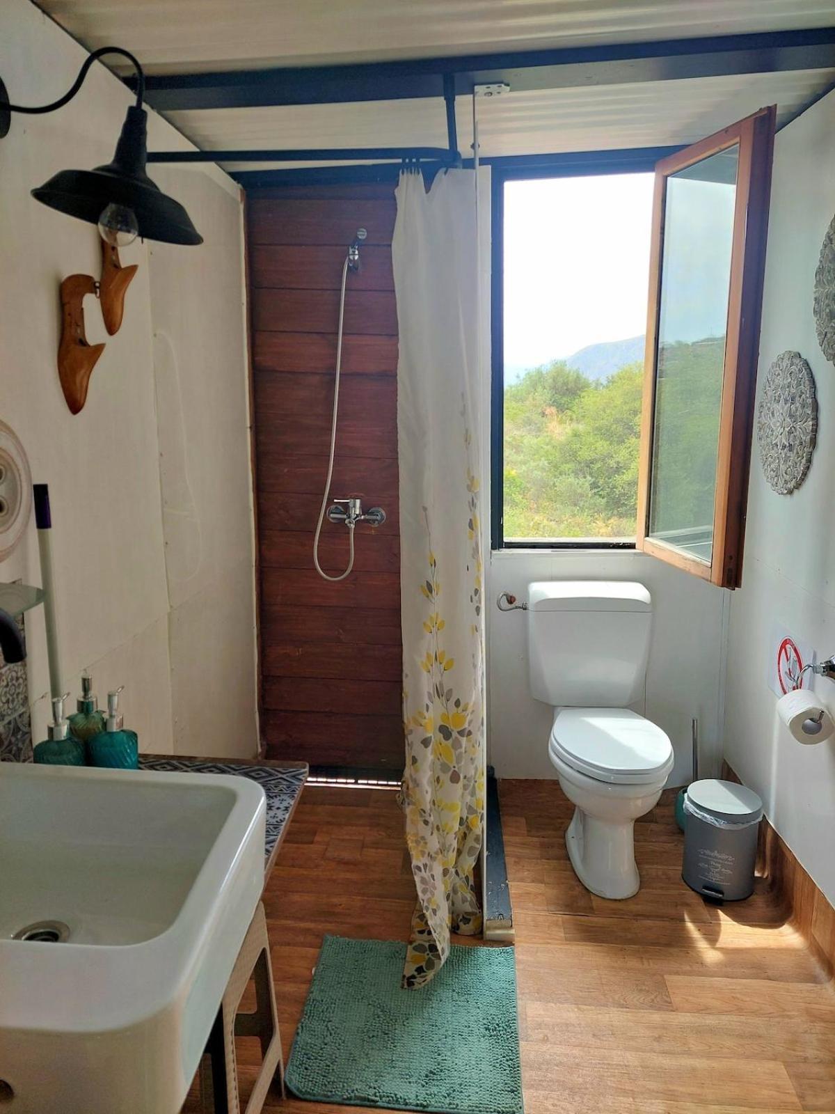 בית נופש Dream Tiny House Or Luxus Tent With Pool חאניה